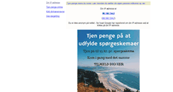 Desktop Screenshot of minip.dk